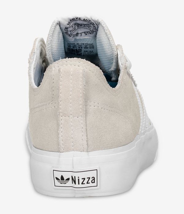adidas Skateboarding Nizza Low ADV Schuh (core white white white)