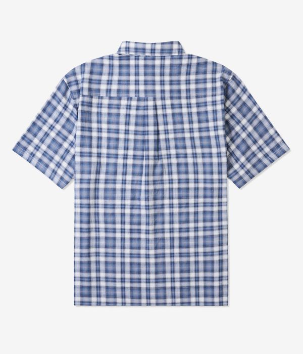 Come Sundown Brain Power Plaid Chemise (blue)