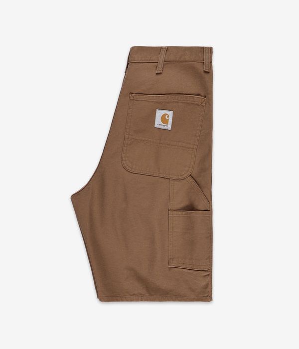 Carhartt WIP Single Knee Organic Dearborn Shorts (hamilton brown rinsed)