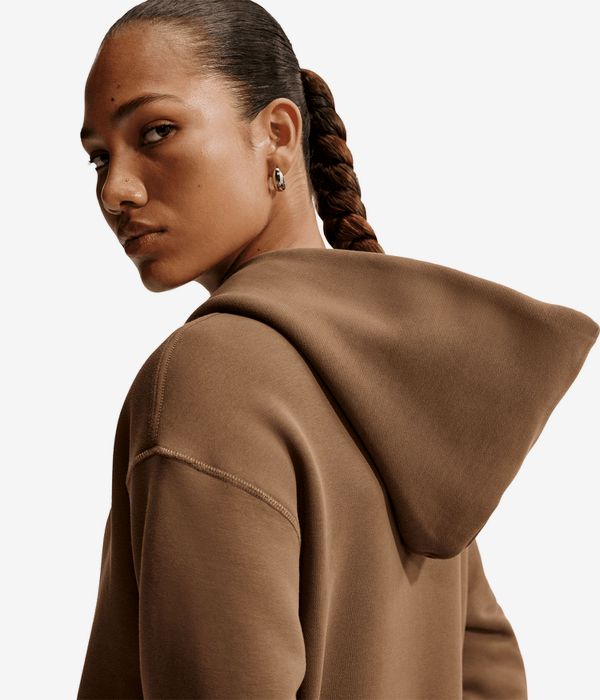 Nike SB Essential Logo sweat à capuche (mosswood brown white)