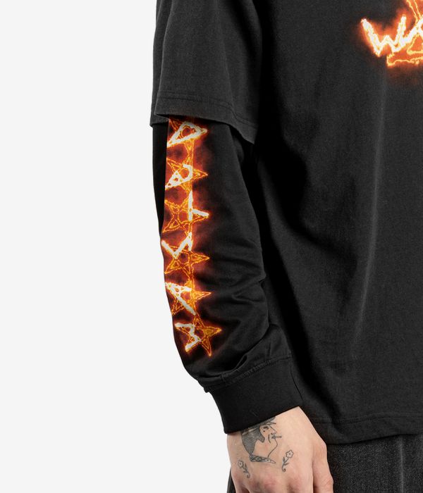 Wasted Paris Surt Longues Manches (faded black)