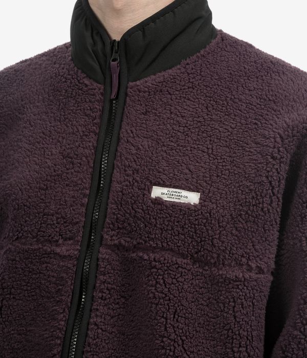 Element Classic Sherpa Veste (plum perfect)