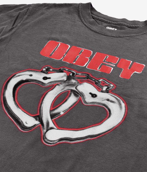 Obey Cuffs T-Shirt (pigment dusty black)