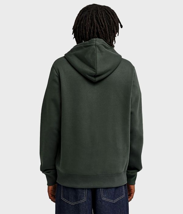 Element Icon Embroidery Zip-Hoodie (deep forest)