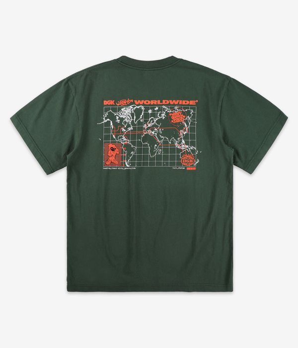 DGK Global T-Shirt (forest green)
