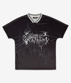 Wasted Paris Stronghold Football Jersey T-Shirt (black)