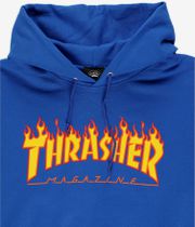 Thrasher Flame Hoodie (royal)