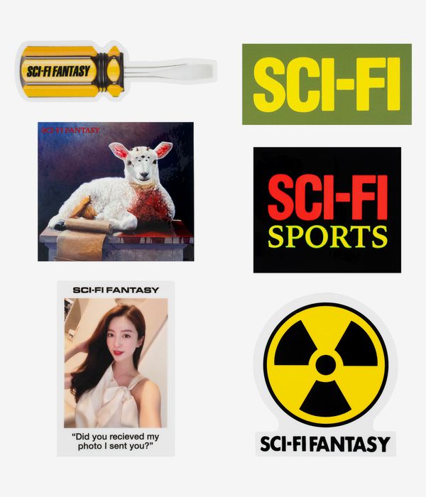 Sci-Fi Fantasy Spring 2025 Sticker (multi) 6er Pack