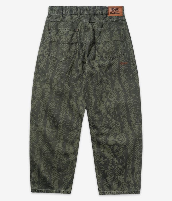 Butter Goods Garage Denim Jeans (lowland camo)