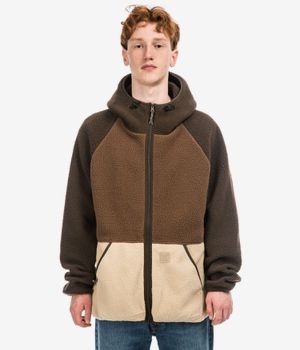 Iriedaily Quentin Fleece Jacke (dark coffee)
