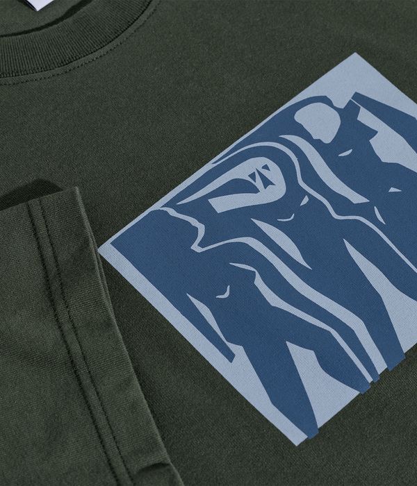 Polar Cut Outs T-Shirt (dark olive)