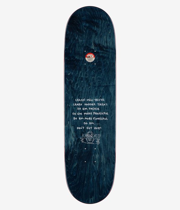 Krooked Una Spirit Animal TF 8.5" Skateboard Deck (multi)