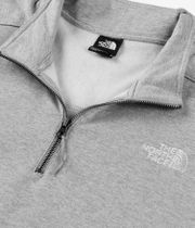 The North Face Oversize 1/4-Zip Sweatshirt (tnf light grey heather)