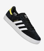 adidas Skateboarding Gazelle ADV Zapatilla (core black white core b lack)