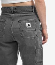 Carhartt WIP W' Pierce Pant Straight Jeans women (black stone bleached)