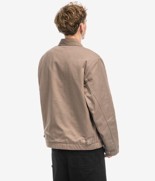 Carhartt WIP Module Script Watertown Jacke (leather black rigid)