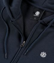 Element Icon Embroidery Zip-Hoodie (eclipse navy)