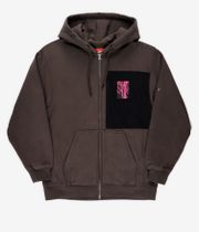 Vans Skate Blurry Tree Zip-Hoodie (coal brown)