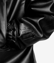 Wasted Paris Kingdom Faux Leather Windbreaker Jacke (black)