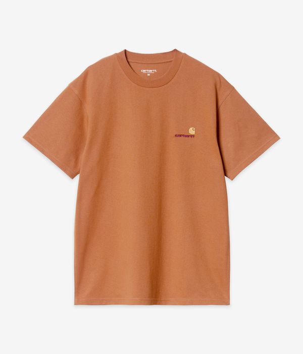 Carhartt WIP American Script Organic T-Shirt (redhaven)