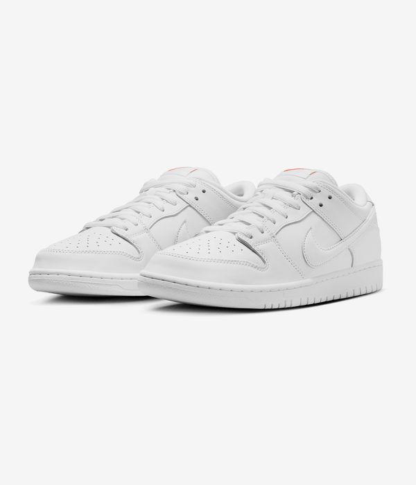 Nike SB Dunk Low Pro Iso Shoes (triple white)