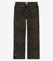 Obey Studded Boxcar Jeans (dark leopard)