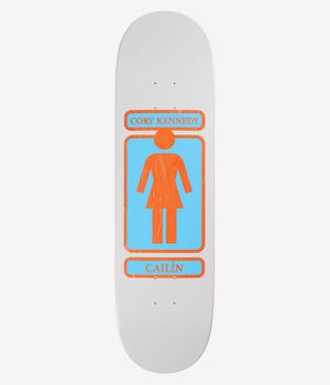 Girl Kennedy 93 Til 8.5" Skateboard Deck (white blue)