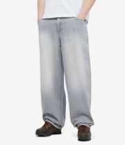 Dime Classic Baggy Denim Jeansy (sandblasted gray striped)
