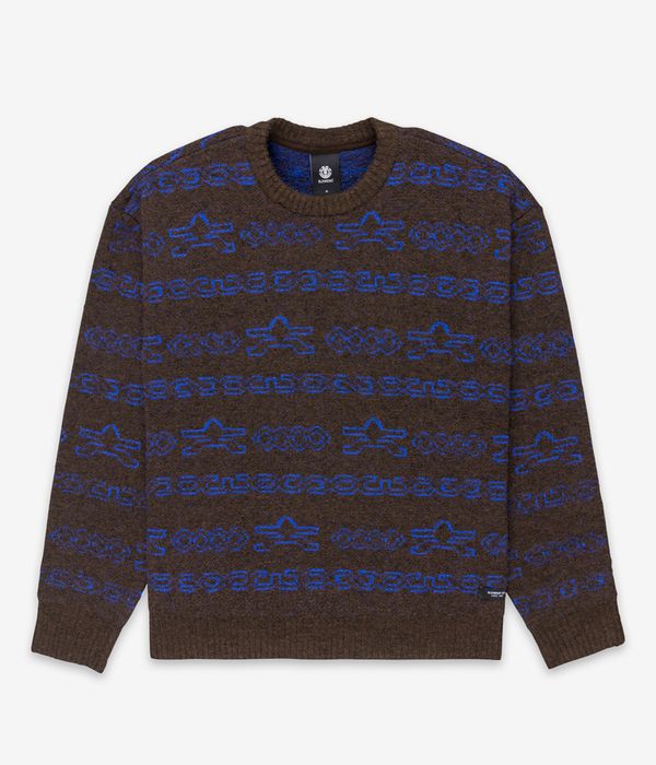 Element Shoreton Sweatshirt (4 wheels for unity brown blue)