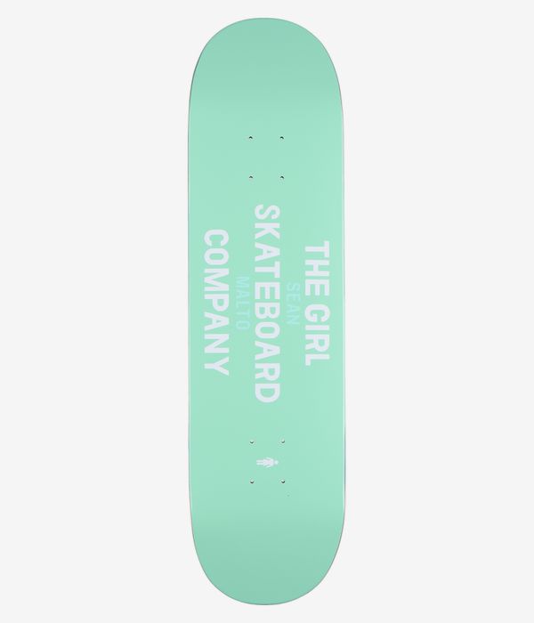 Girl Malto Sans Twin Tip 8.3" Skateboard Deck (green)