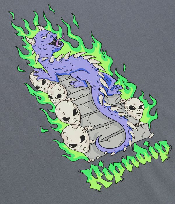 RIPNDIP Horntail T-Shirt (charcoal)