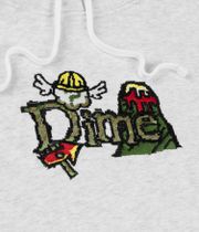 Dime Classic Fuzzy sweat à capuche (ash)