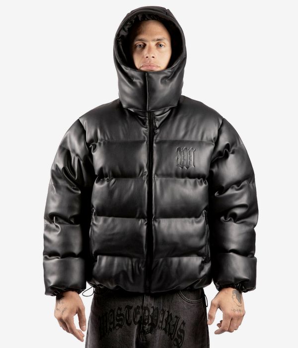 Shop Wasted Paris Kingdom Puffer Jacket (black) online