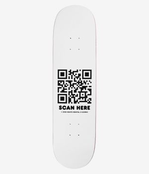 Skate Mental Giorgi QR 8.25" Skateboard Deck (white)