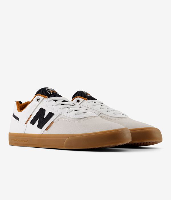 New Balance Numeric 306 Shoes (white black gum)