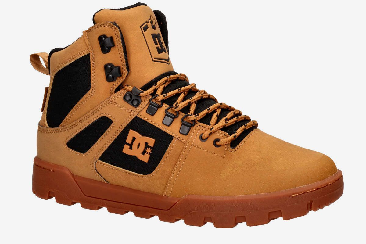 DC Pure High Top WR Shoes (wheat black)