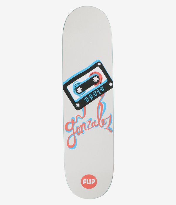 Flip Gonzalez Posterized 8" Tavola da skateboard (white)