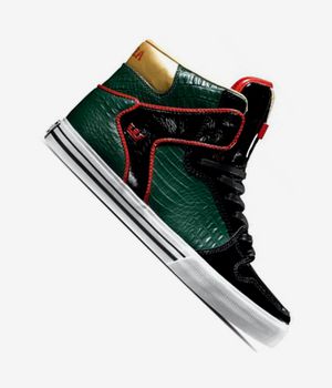 Supra Vaider Schuh (green black red)