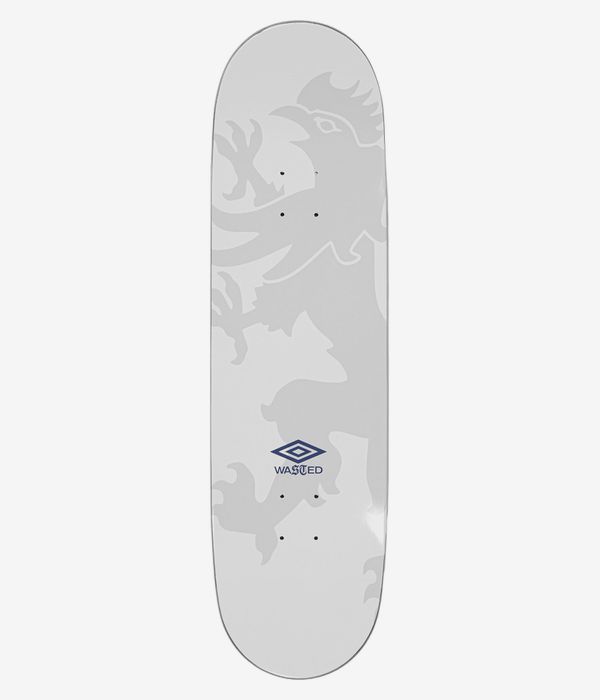 Wasted Paris x Umbro Logo 8.5" Skateboard Deck (white)