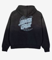 Santa Cruz Imprint Moon Dot Felpa Hoodie women (black wash)