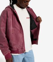 Dickies Lined Denim Jacket (garnet)