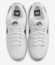 Nike SB Dunk Low Pro Iso Shoes (white black white)