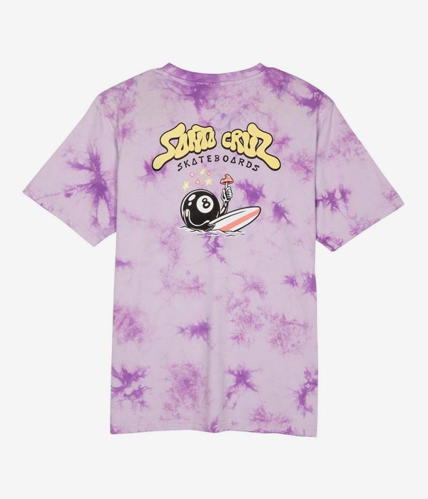 Santa Cruz Winkowski 8Baller Surf T-Shirty women (lavender tie dye)
