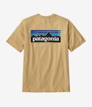 Patagonia P-6 Logo Responsibili T-Shirt (beeswax tan)