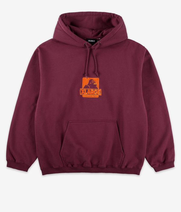 XLarge OG Logo Hoodie (burgundy)