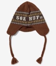 HUF x Bronze 56k Flap Mütze (brown)