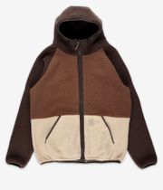 Iriedaily Quentin Fleece Giacca (dark coffee)