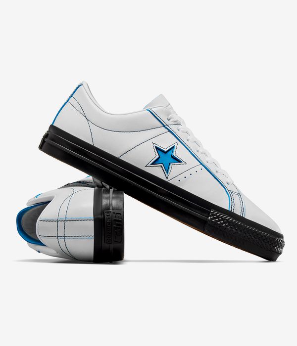 Converse x Eddie Cernicky CONS One Star Pro Shoes (white black kinetic blue)