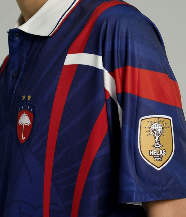 Hélas WC26 France Football Jersey T-Shirt (blue)