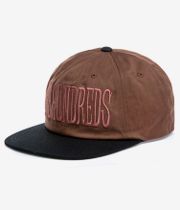 The Hundreds Serif Snapback Cap (brown)